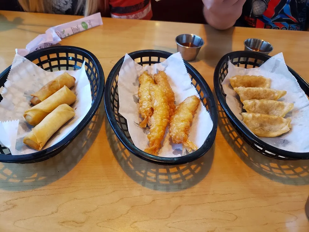 Spring Rolls Veg 3pcs Shrimp Tempura